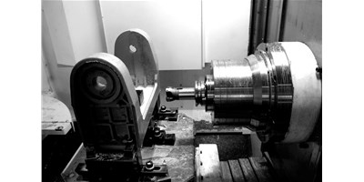 DB真人旗舰精机HMC-63卧式加工中心，，周围多工序加工，，施展强盛加工性能